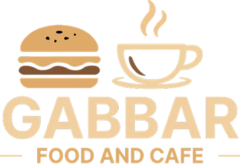 Gabbar Food and Cafe Logo